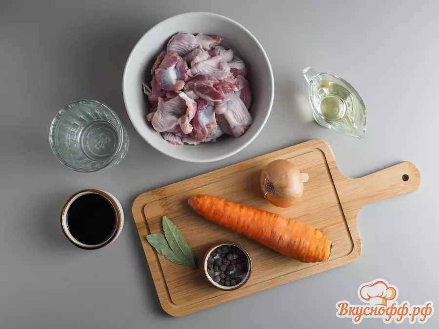 Аппетитные куриные желудочки в сметанно-сырном соусе – пошаговый рецепт приготовления с фото